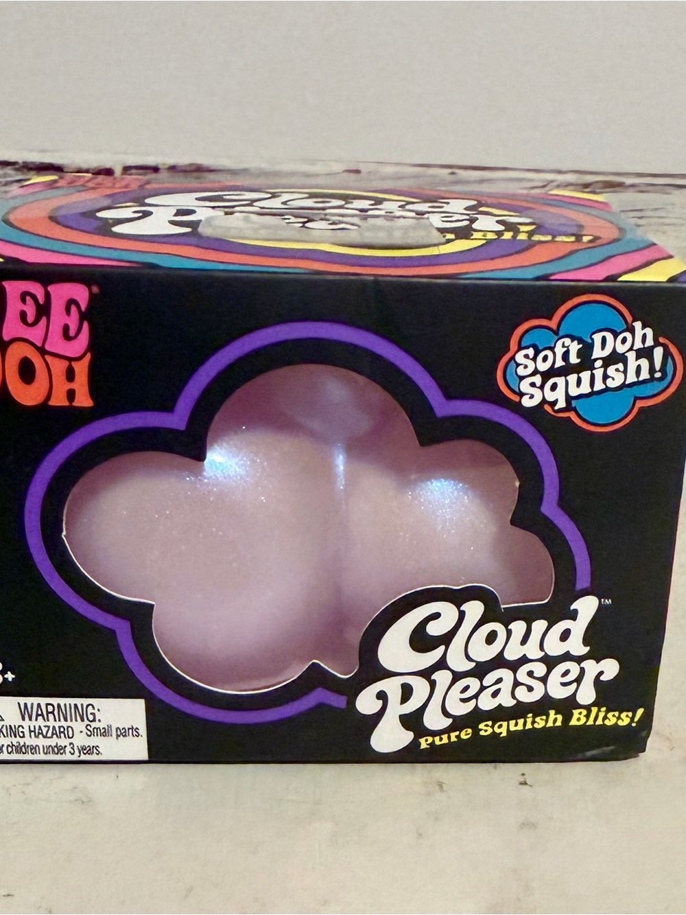 Needoh Squishy - Rare Pink Cloud Kids Toy